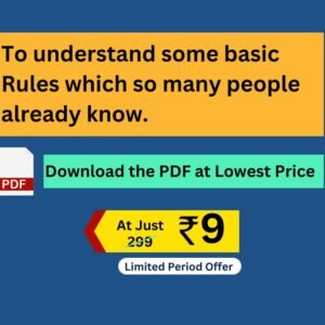 A Practical Guide to a long and healthy life @ just 9